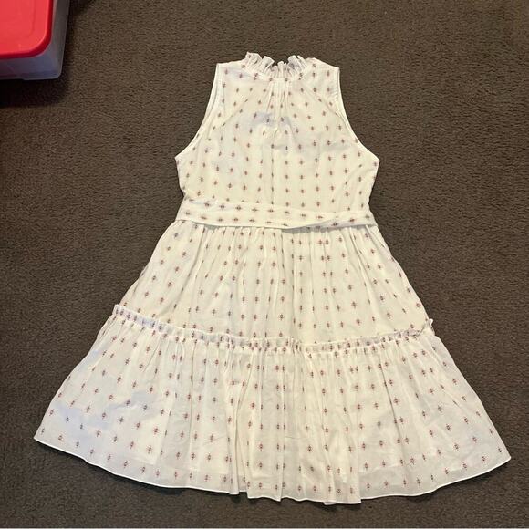 Rungolee V-Neck Tiered Embroidered Mini Dress - Picture 3 of 6